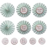 Ginger Ray® kreativna značka hello world mint & rose gold Cijene