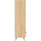  Visoka komoda boja hrasta 69,5 x 31 x 115 cm konstruirano drvo | shoptok.hr