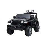  Licenciran avto na akumulator Jeep Rubicon 4x4 – črn | Shoptok.si