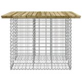  Vrtni stol Gabion Dizajn 100x102x72 cm Impregnirano drvo Bor | shoptok.hr