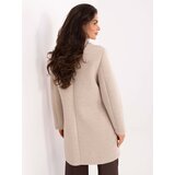RUE PARIS Coat-IT-PL-FL8153.60-beige | Shoptok.si