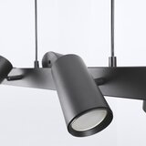 Brilagi LED RGBW prigušiva luster na sajli SELE 6xGU10/6,5W/230V crna | Eponuda.com