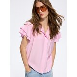 Reserved Pamučna bluza - pastelnoružičasto | shoptok.hr