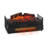 Klarstein Kamini FX električni kamin, uložak za kamin, 1000/2000 W, 2W LED, crna boja | shoptok.hr