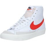 Nike Visoke superge 'Blazer Mid 77' rdeča / bela | Shoptok.si