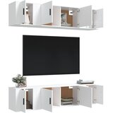  6-dijelni set TV ormarića bijeli od konstruiranog drva | shoptok.hr