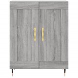  Komoda boja hrasta sonome 69,5 x 34 x 90 cm konstruirano drvo | shoptok.hr