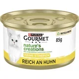 + 1 gratis! 4 x Gourmet Nature's Creations - Piletina sa špinatom i rajčicom (4 x 12 x 85 g)