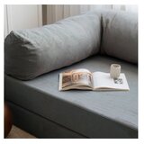 Atelier Del Sofa Nook sklopiva sofa, 100x200x70cm, tamnosiva | Eponuda.ba