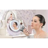  MakeUp dvostrano ogledalo sa LED svetlima, 5x uvećan odraz | shoptok.hr
