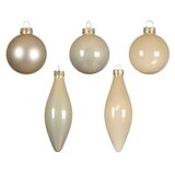 Novogodišnja dekoracija - hanging ornaments 10pcs 6cm 149331 - pearl - kmg ( 044454 )  Novogodišnja dekoracija - hanging ornaments 10pcs 6cm 149331 - pearl - kmg ( 044454 ) Slike