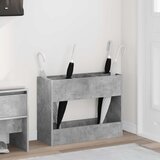  Stalak za kišobran s pohranom Betonski sivi 65 x 24 x 50 cm | shoptok.hr