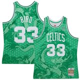 Mitchell And Ness larry bird 33 boston celtics 1985-86 asian heritage 6.0 fashion swingman dres cene