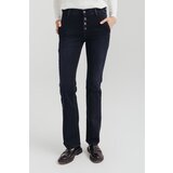 Legendww zenske bootcut farmerice sa srednjim strukom i kopcanjem na dugmice -model 239 | ePonuda.com