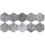 set od 10 podnih naljepnica quento, 40 x 90 cm
