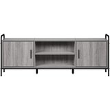  TV ormar 133 x 33 x 50 cm Siva Sonoma Konstruirano drvo | shoptok.hr