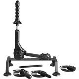 Pipedream Fetish Body Dock Pro - seks mašina (crna) | shoptok.hr