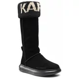 Karl Lagerfeld Zimski škornji KL44582 Črna