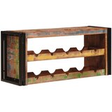  Stalak za vino Smeđa 100 x 45 x 33 cm Čvrsto reciklirano drvo | shoptok.hr