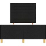  Postelja Črna 120x200 cm Tkanina, (22052835) | Shoptok.si