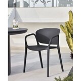 Kave Home Crna plastična vrtna stolica Ania – | shoptok.hr