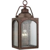 Elstead Lighting Elstead Randhurst Zunanja stenska svetilka z 1 svetlobo, srednje velika, bakrov oksid, IP44, E27, (22100167) | Shoptok.si
