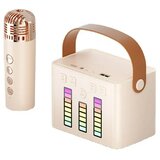  Bluetooth zvucnik Karaoke set sa mikrofonom KTV Q-2, Beli Cene