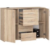AKORD Komoda, 1 Polica, Hrast Sonoma, (5000332205) | Shoptok.si