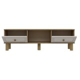 Hanah home TV polica Rosalinda Bohem Sapphıre Oak White