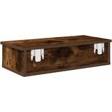  Zidna polica s ladicama dimljeni hrast 60x28x15 cm | Eponuda.com