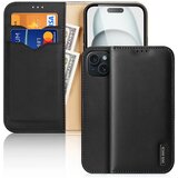 Dux ducis Hivo etui za Apple iPhone 15 Plus iz usnja, črn | Shoptok.si