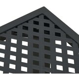vidaXL Vrtni stol antracit 50 x 50 x 72 cm čelični | shoptok.hr