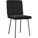  Jedilni stoli 6 kosov črn žamet | Shoptok.si