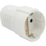 Priključnica PVC dvopolna prenosna -kuplung 16A 250V 3680W PM-20