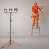  LED reflektor sa stalkom 3xLED/50W/230V 4500K IP65 crna/narandžasta | Eponuda.com