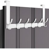 INF Stenski obešalnik s 6 kavlji iz vesoljskega aluminija za vrata, (5000072343) | Shoptok.si