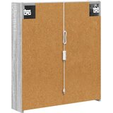  Kopalniška ogledalna omara Siva Sonoma 63,5 x 15,5 x 70 cm, (5000233349) | Shoptok.si