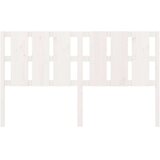  Posteljno vzglavje belo 165,5x4x100 cm trdna borovina, (20644757) | Shoptok.si