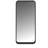 Samsung Steklo in LCD zaslon za Galaxy A14 4G / SM-A145, originalno, črno