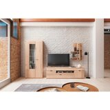 Mömax Vitrina Vancouver, Hrast, Led Osvetlitev | Shoptok.si