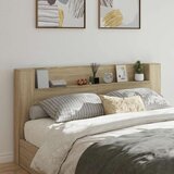  Uzglavlje Sonoma hrast 200 x 16 5 x 103 5 cm Konstruirano drvo | shoptok.hr