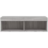 TV ormarić s LED svjetlima boja hrasta sonome 100x30x30 cm | shoptok.hr