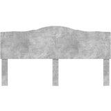  Uzglavlje s uzglavljem Betonski sivi 200 cm Konstruirano drvo | shoptok.hr