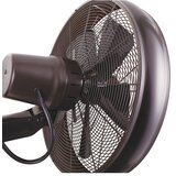  Lucci air 213125 - Zidni ventilator BREEZE 55W/230V, crna/smeđa, sa daljinskim upravljačem | Eponuda.com