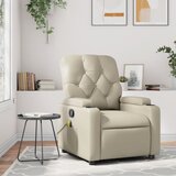  The Living Store Masažni stol krem umetno usnje - Masažni Naslanjač, (21454389) | Shoptok.si