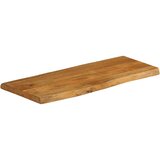 Stolna ploča 90x40x2,5 cm od masivnog drva manga sa živim rubom | shoptok.hr