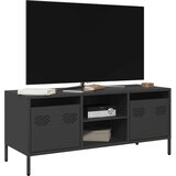 vidaXL TV ormarić crni 101,5x39x43,5 cm hladno valjani čelik Cijene