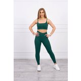 Kesi Striped top set with a green blouse | shoptok.hr