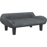 Maison Chic Otroški kavč - Otroški divan - Otroški sedež temno siv 70x40x24 cm žamet, (21729553) | Shoptok.si