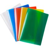  Omotnica za bilježnicu A5 Jolly, set od 5 boja (transparent, žuta, crvena, plava, zelena) | shoptok.hr